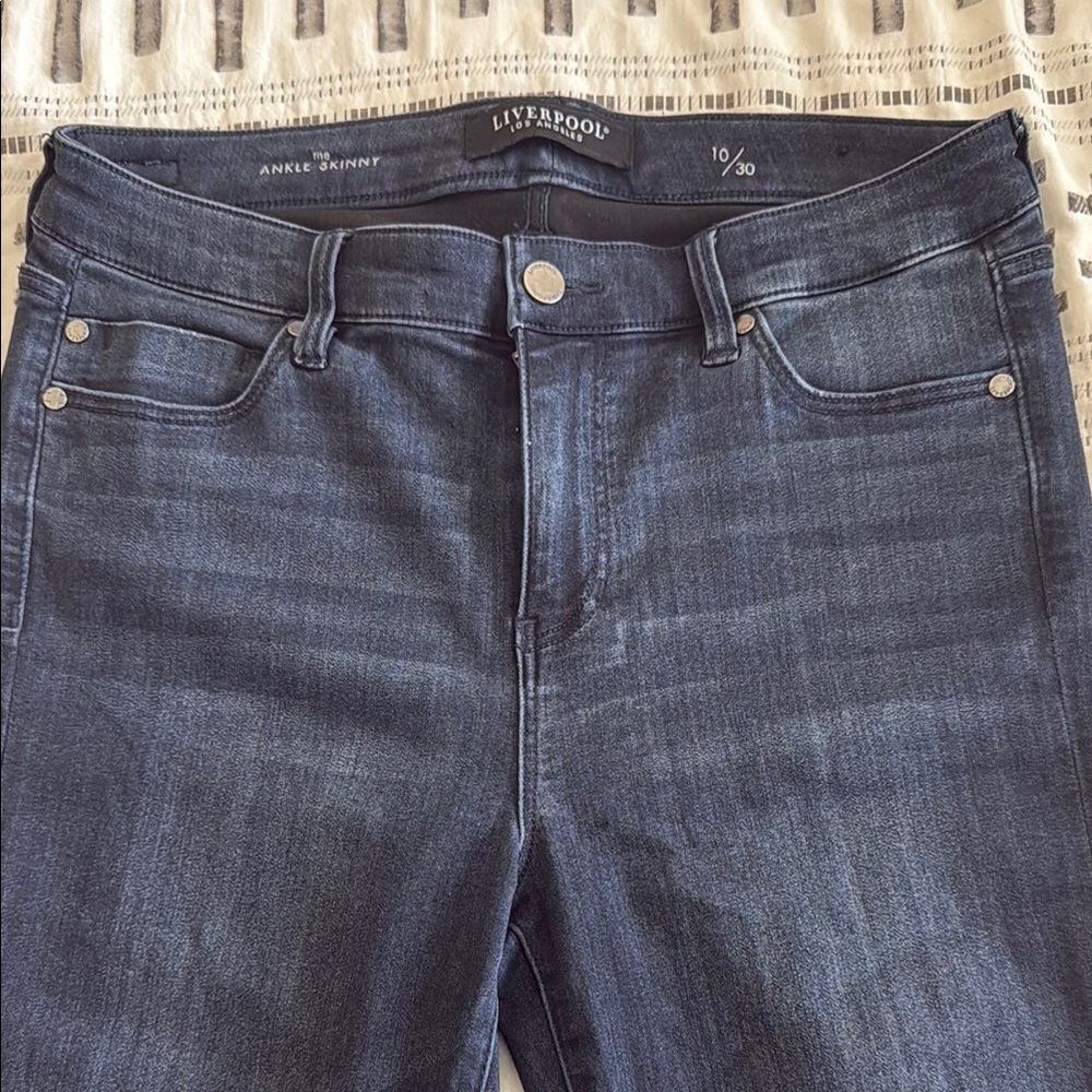 Liverpool Women's Dark Blue Jeans
